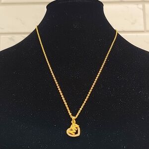 Michael Kors Gold Tone Necklace 17"